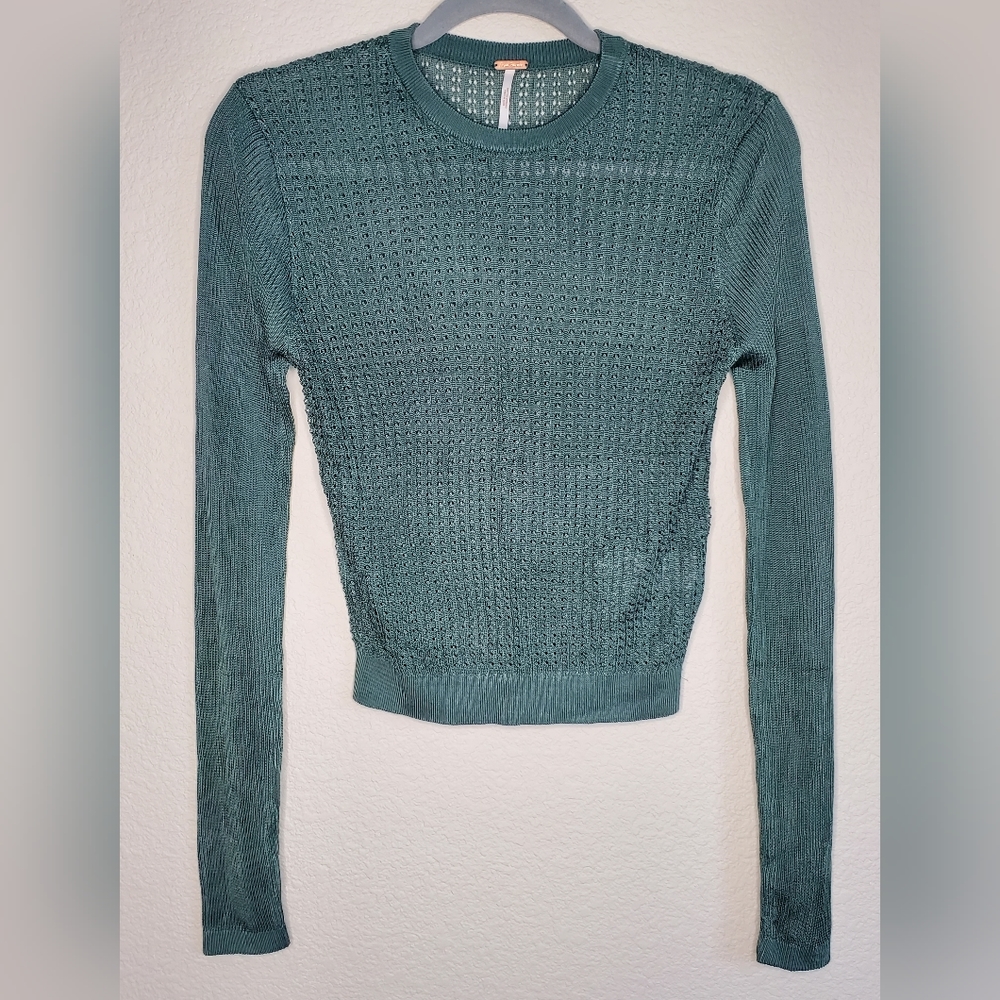 Free People H20 Crew Neck Pullover
